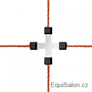 Spojka X na lanka do 3mm Litzclip® nerez