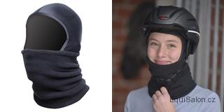 Zimní kukla pod přilbu 