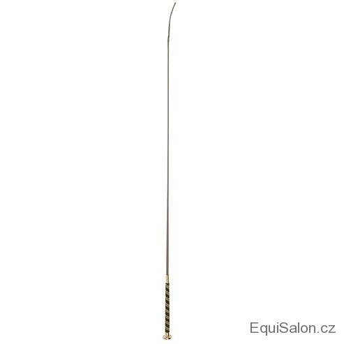 Drezúrní bič, délka 100 cm, zlatavý