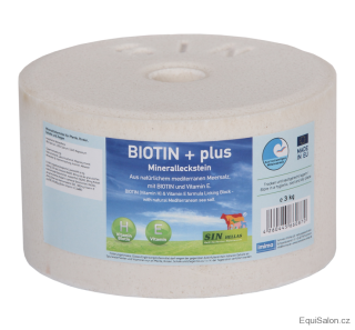 Biotin plus, minerální liz s biotinem a vitamínem E 3 kg