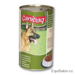 Canibaq konzerva pro psy zvěřinová 1250 g