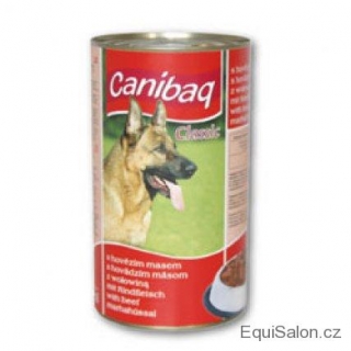 Canibaq konzerva pro psy hovězí 1250 g