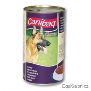Canibaq konzerva pro psy játrová 1250 g