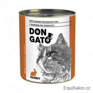 DON GATO konzerva kočka - králík 850g