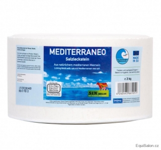 Minerální liz z prémiové mořské soli ze Středomoří Mediterraneo (Balení 3 kg) 